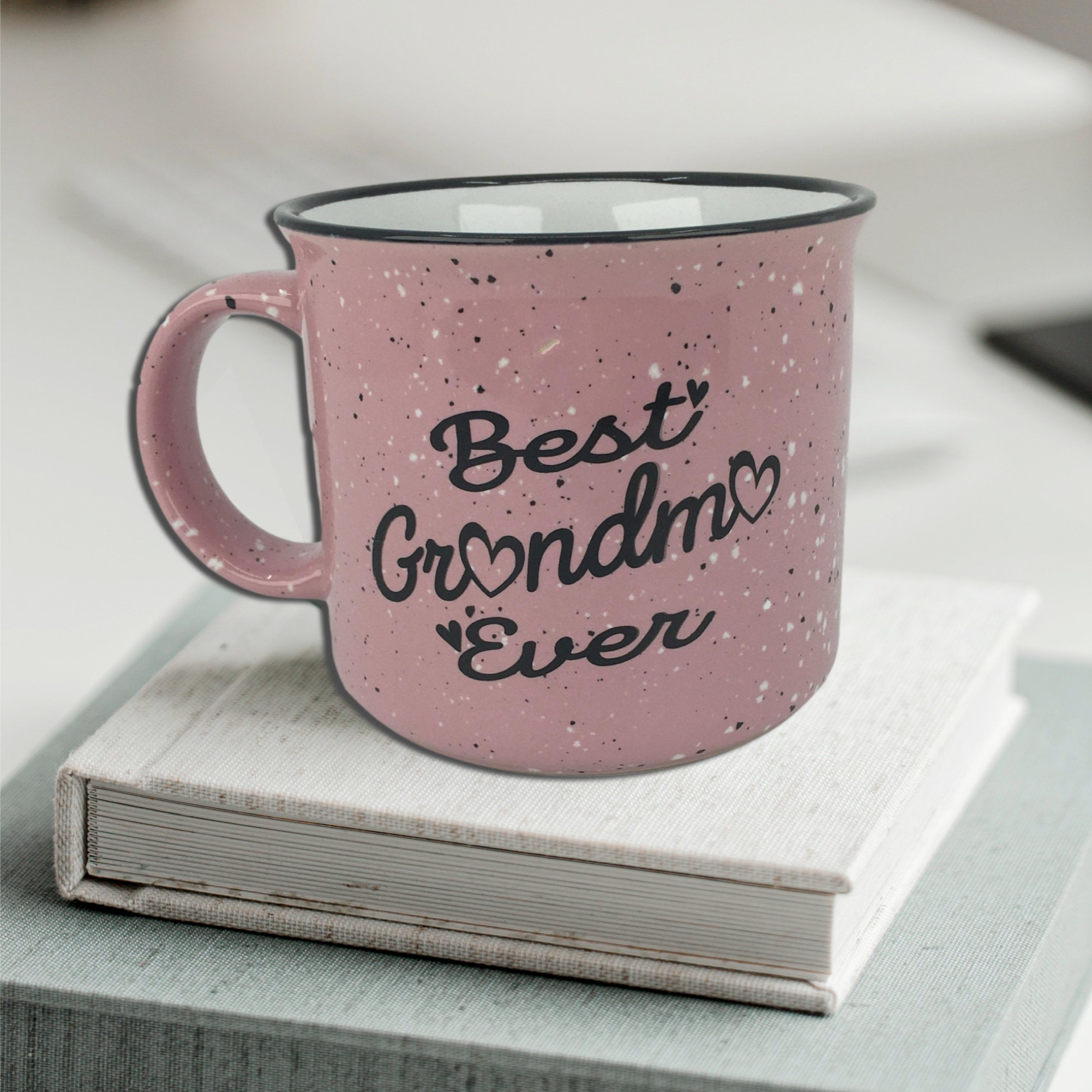 Grandma Mug Best Grandma Ever. Large Pink Coffee Mug 15 Oz. Etsy UK