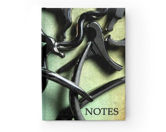 Journal - Ruled Line Jewelers Tools Notebook MobiusMoon