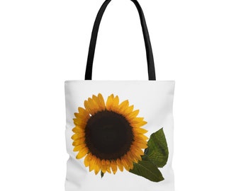 Sunflower Tote Bag MobiusMoon