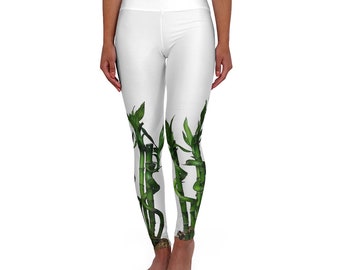 High Waisted Yoga Bamboo Leggings MobiusMoon