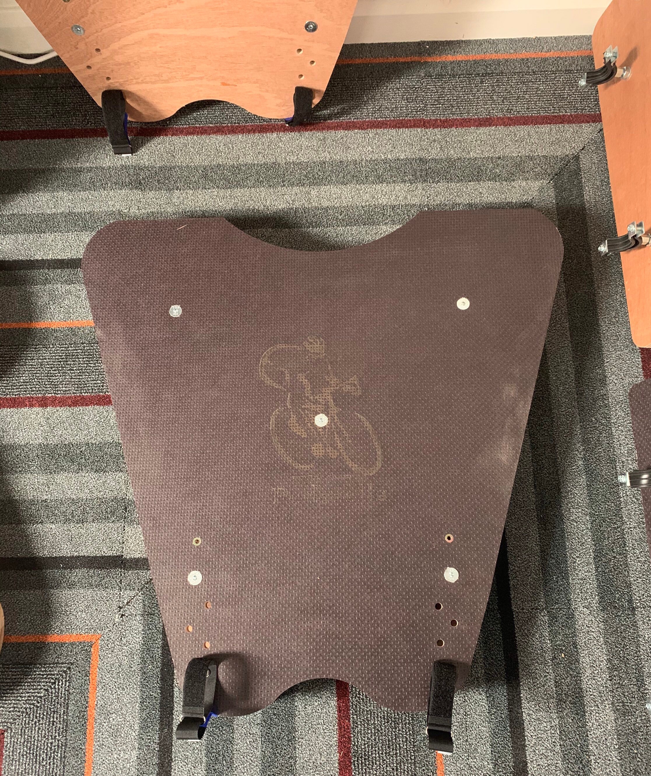 Indoor Cycling Rocker buffalo board plate for wahoo kickr