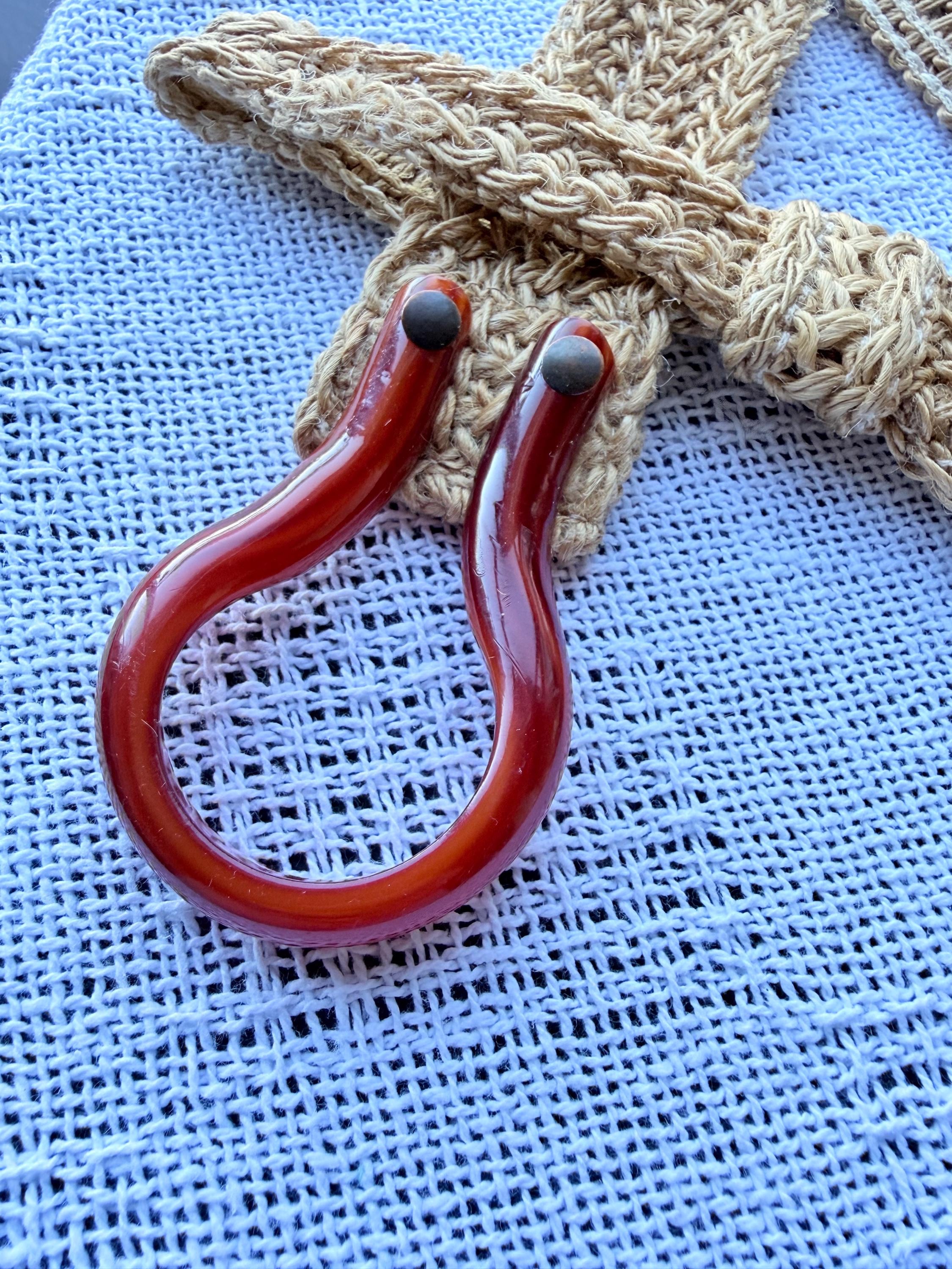 Amber Lucite Belt - Etsy display picture 2