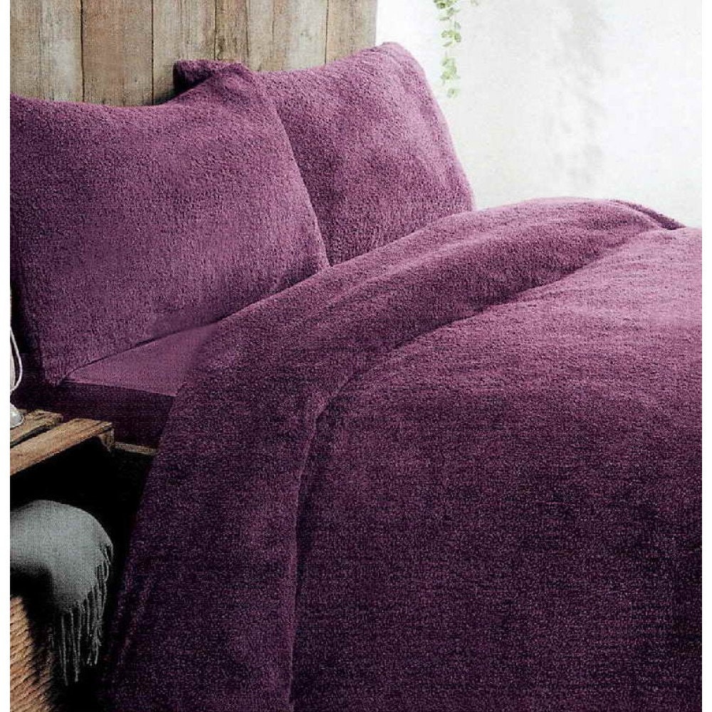 Teddy Fleece Fitted Sheet Solid Colour Minimalist Bed Fitted Etsy