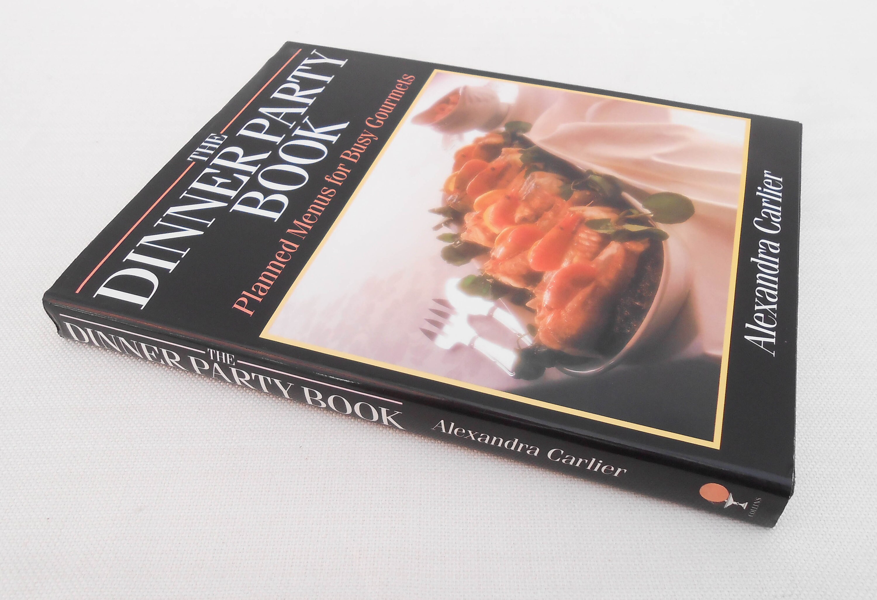 The Dinner Party Book by Alexandra Carlier 1986 Vintage Etsy