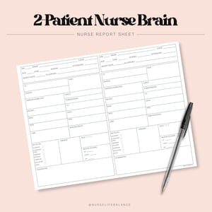 2-Patient Nurse Brain Sheet