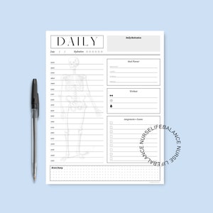 DAILY Student Planner Printable