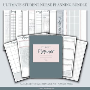 Ultimate Nursing Student Planner Bundle