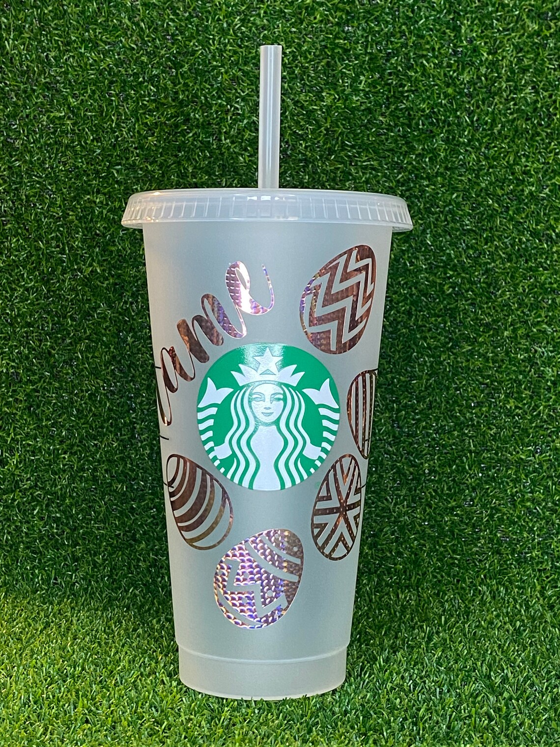 Easter Personalised Starbucks Reusable Cold Cup UK Etsy