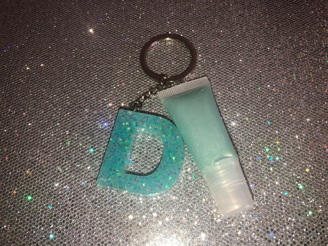 Hashtag Girl Gloss Keychain Set Etsy UK