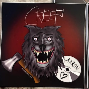 Creep Peachfuzz Sticker