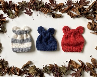 Handmade Knitted Baby Hat // AUTUMN KNITS COLLECTION 2021