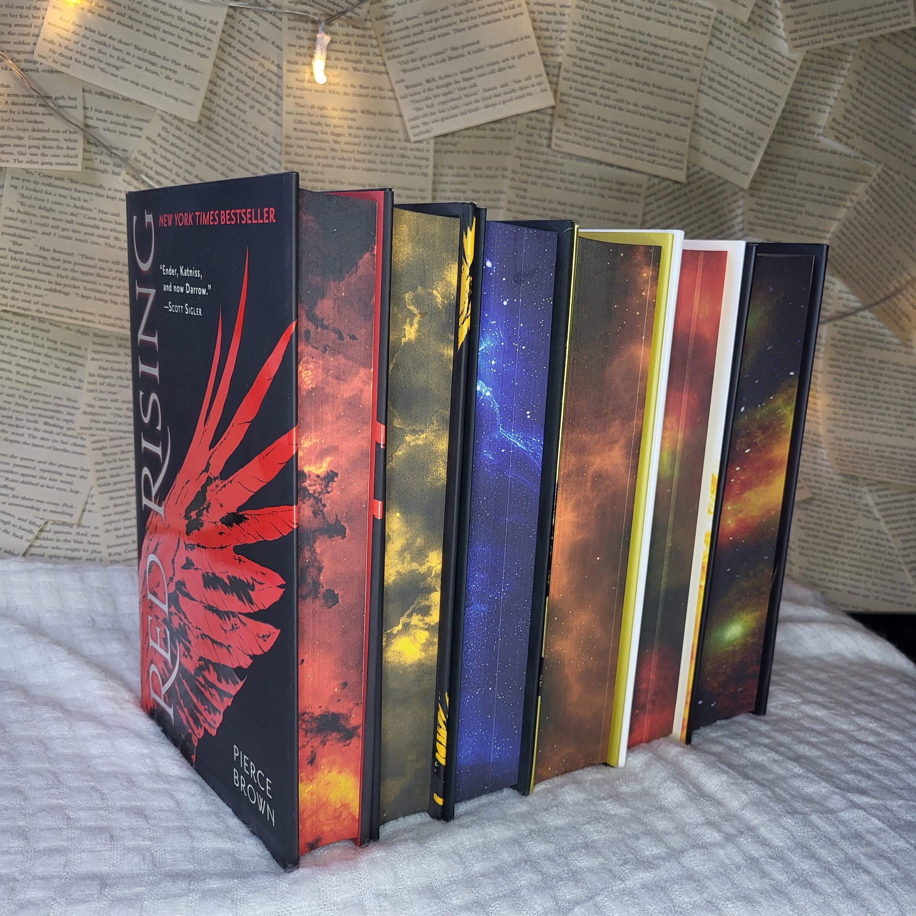 Red Rising Lightbringer Star Shell Red Rising Set- Red Rising/ Golden Son/ Morning Star/ Iron Gold/ Dark ...