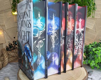 Crowns of Nyaxia Sprayed Edge Hardback Book - the Fallen and the