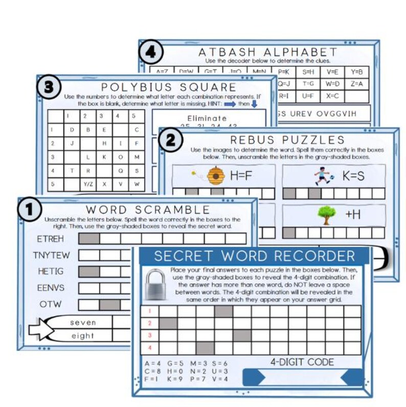 Numbers to 20 Escape Game - Etsy