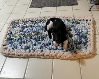 Cama para perros de tamaño mediano de hilo grueso