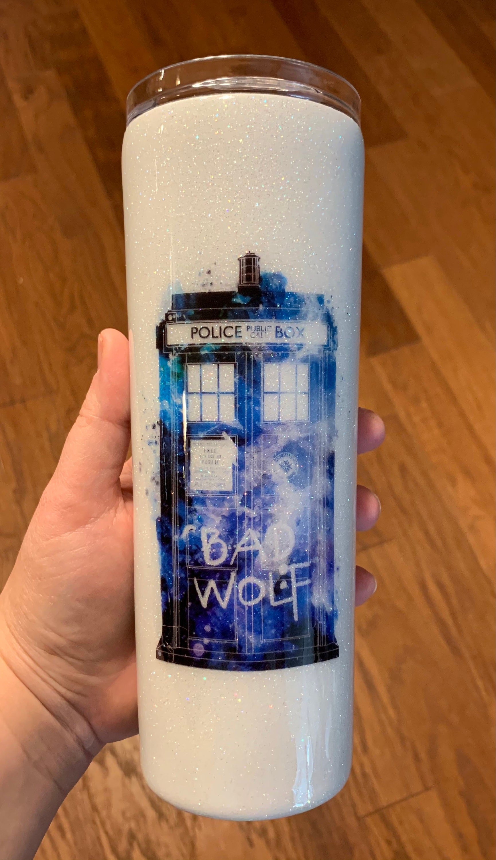 Doctor Who Tumbler. Glittered Tumbler. Skinny Tumbler. - Etsy Ireland