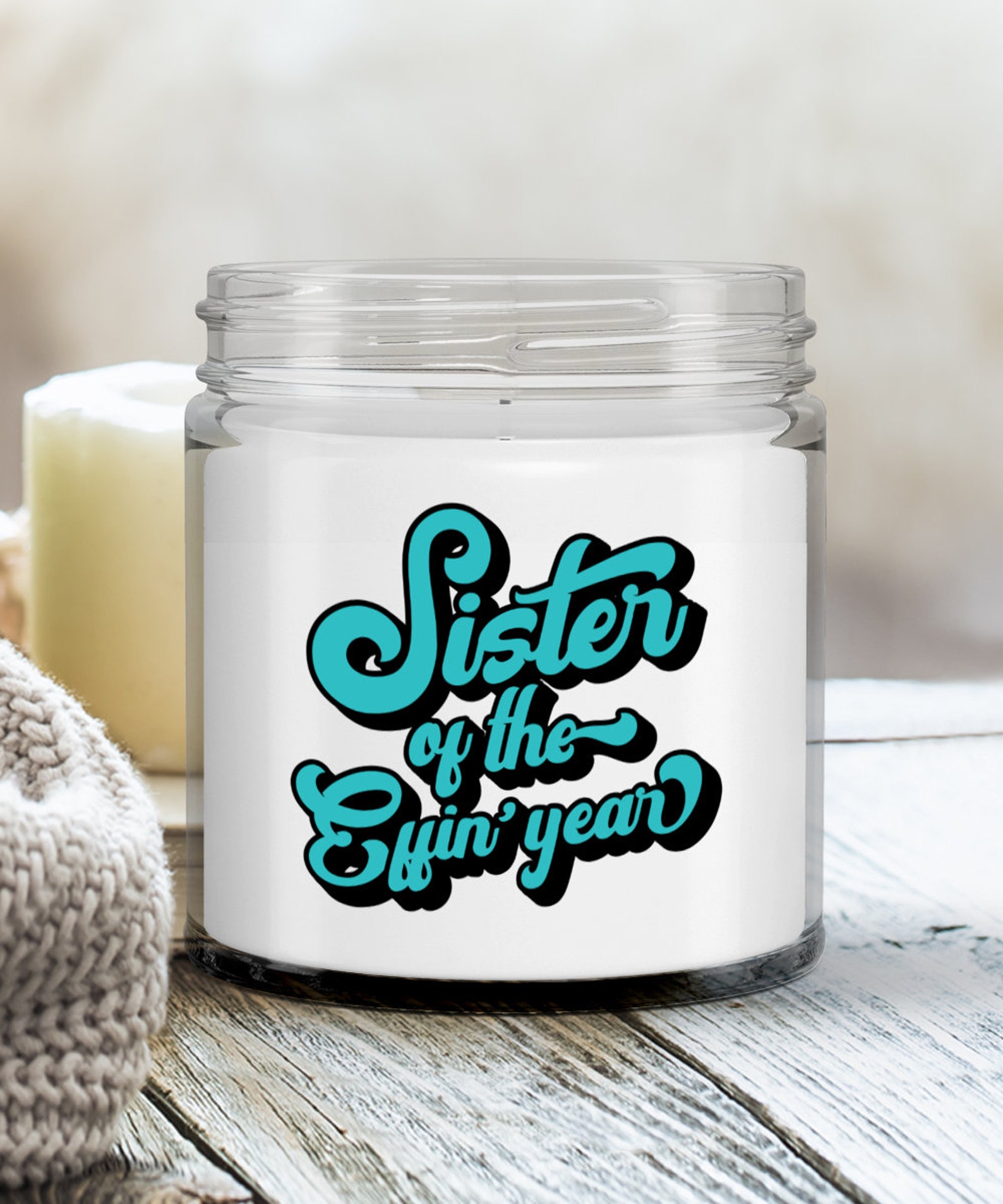 Funny Sister Gift Sister Candle Big Sister Gifts Best Gift Etsy