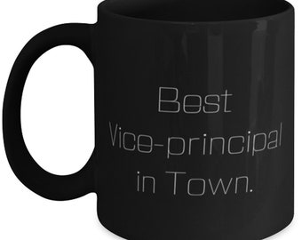 Funny Vice-Principal Coffee Mug, Perfect Gifts From Teachers, Principals, Students Birthday Christmas Thank You Presents for Vice-Principals