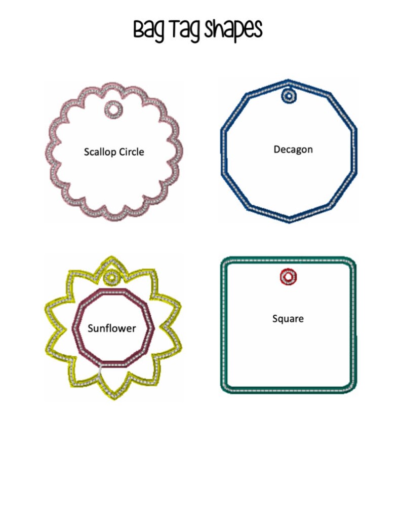 Bag Tags Backpack Tags Name Tags Custom Bag Tag Etsy