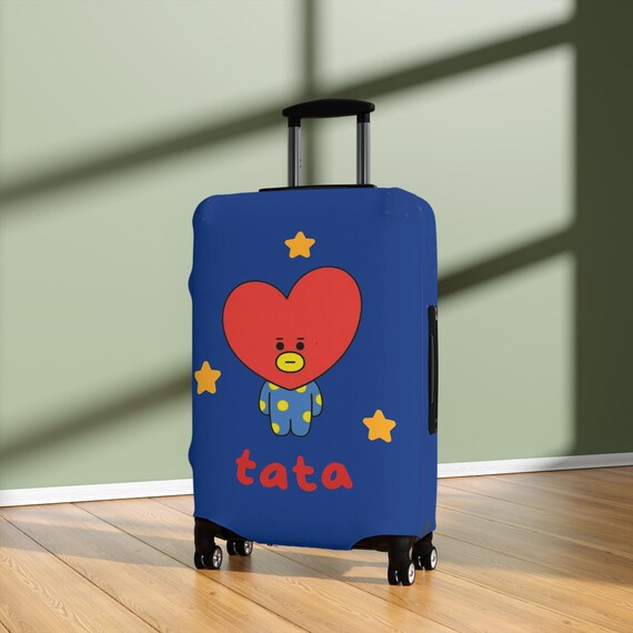 BT21 Luggage Cover: Kpop Travel Suitcase Protector - Etsy