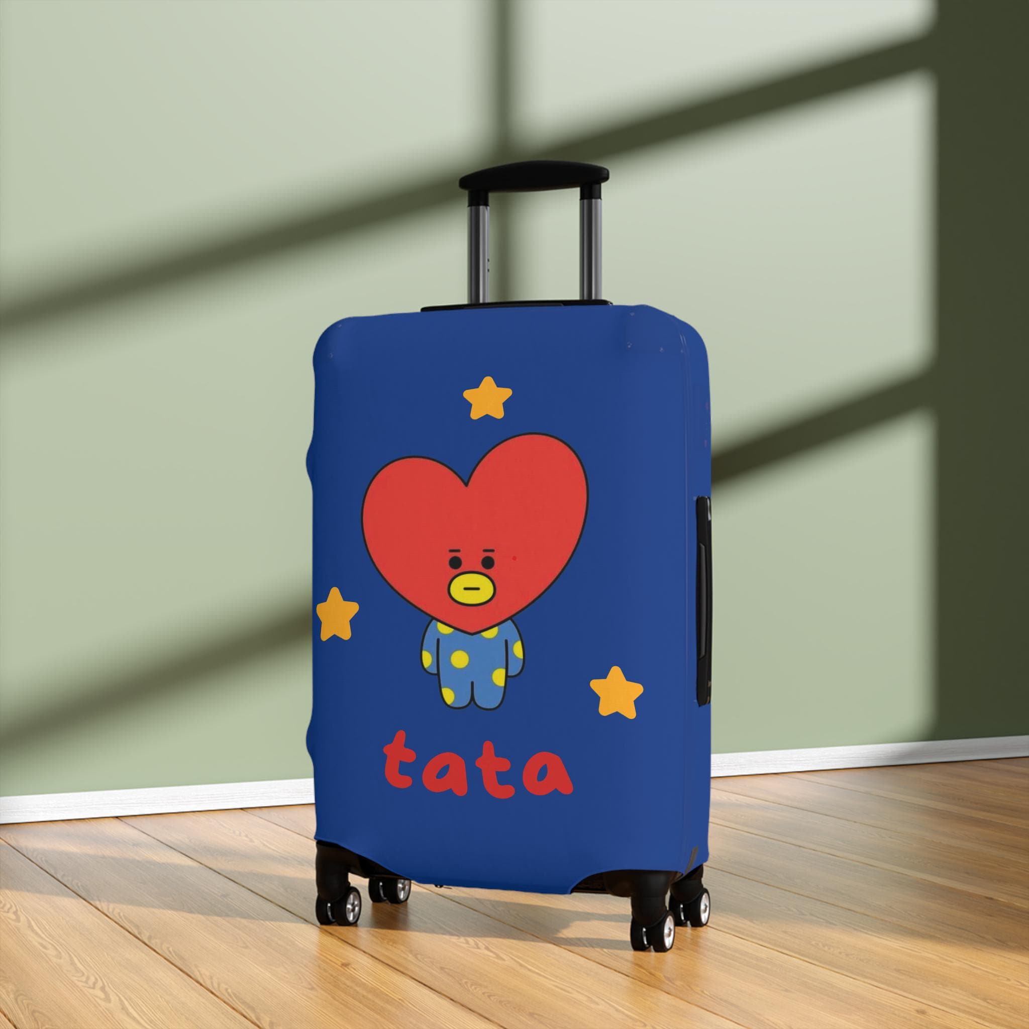 BT21 Luggage Cover: Kpop Travel Suitcase Protector - Etsy