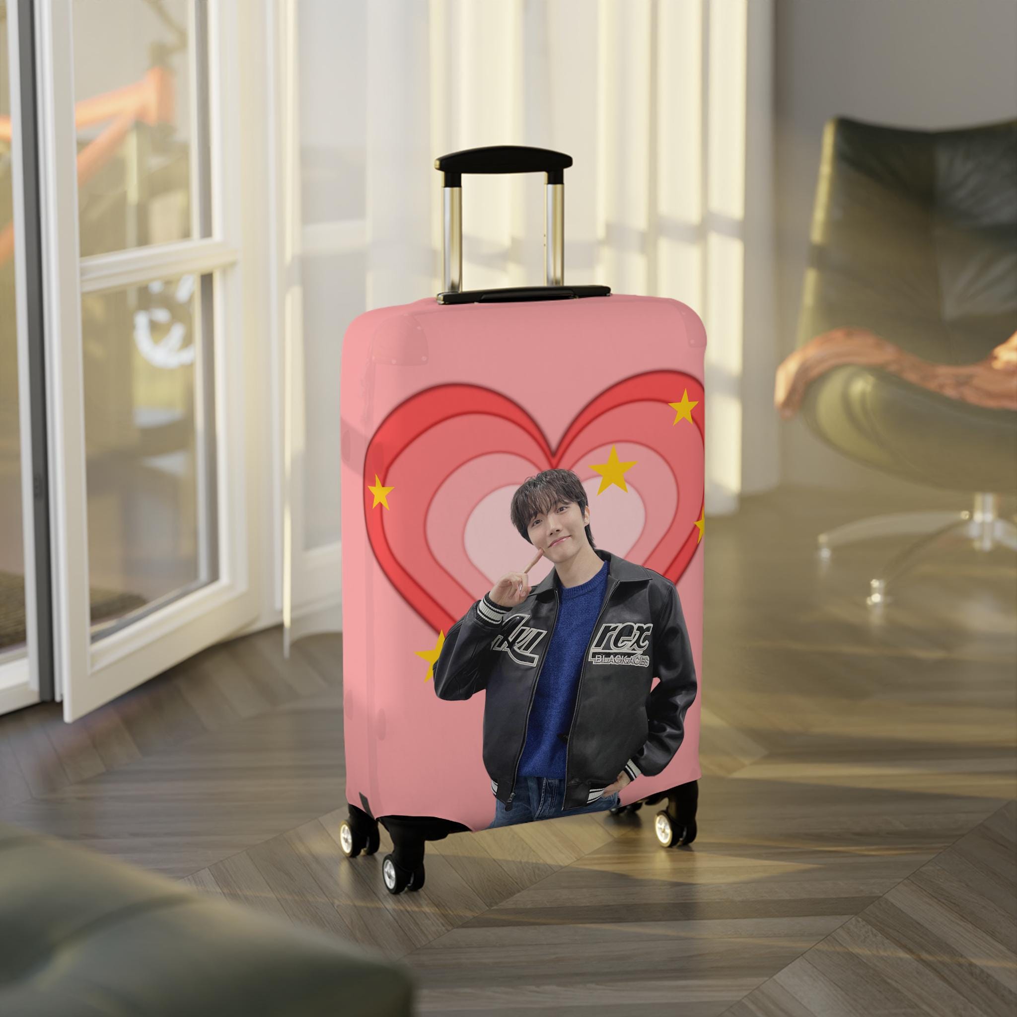 BTS♡J―HOPE♡ケース Bts Luggage Cover, Kpop Suitcase Protector, Jhope Merchandise