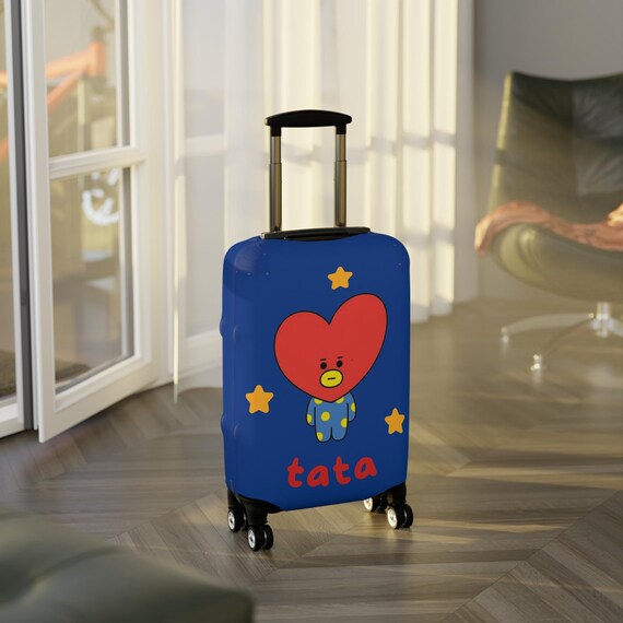 BT21 Luggage Cover: Kpop Travel Suitcase Protector - Etsy