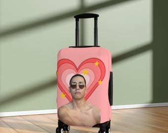Bts Luggage Cover, Kpop Suitcase Protector, Taehyung Travel