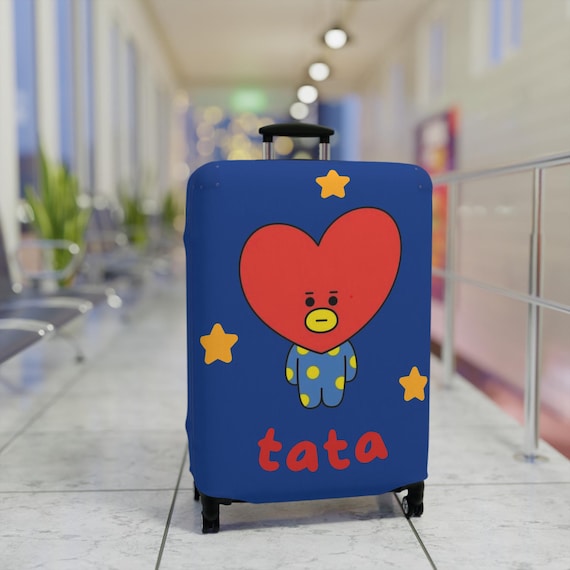 BT21 ラゲッジカバー：Kポップ旅行用スーツケースプロテクター - Etsy 日本