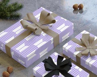 Wrapping Paper, BTS Christmas Gift Wrap, Kpop Holiday Namjoon Hobi Yoongi Jimin OT7 Jungkook, Roll, One Piece, Present Decoration, Festive,