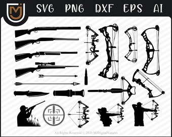 Download Bow And Arrow Svg Etsy
