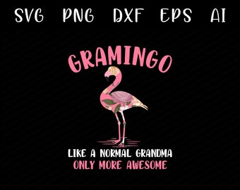 Download Grandma Flamingo Svg Etsy