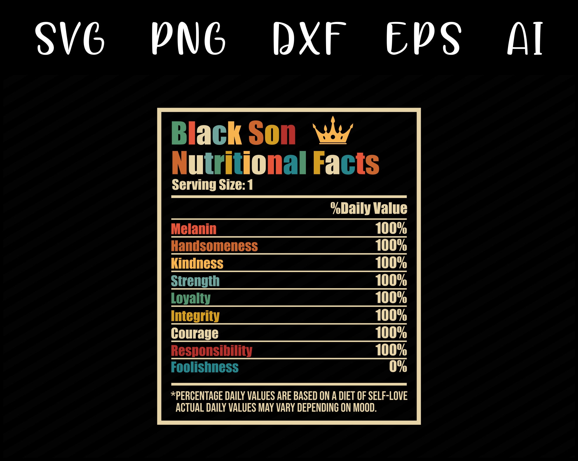 Free Free 111 Black Son Svg SVG PNG EPS DXF File