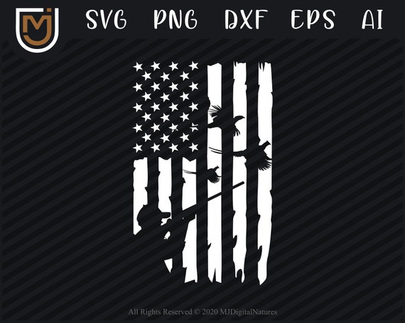 Download USA Flag pheasant Hunting SVG Patriotic Pheasant SVG Bird ...