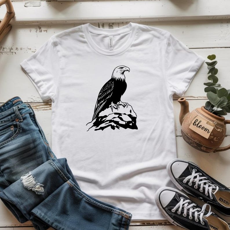 59 Majestic Eagle SVG DXF Bundle for Cricut Crafts, Powerful Bird ...