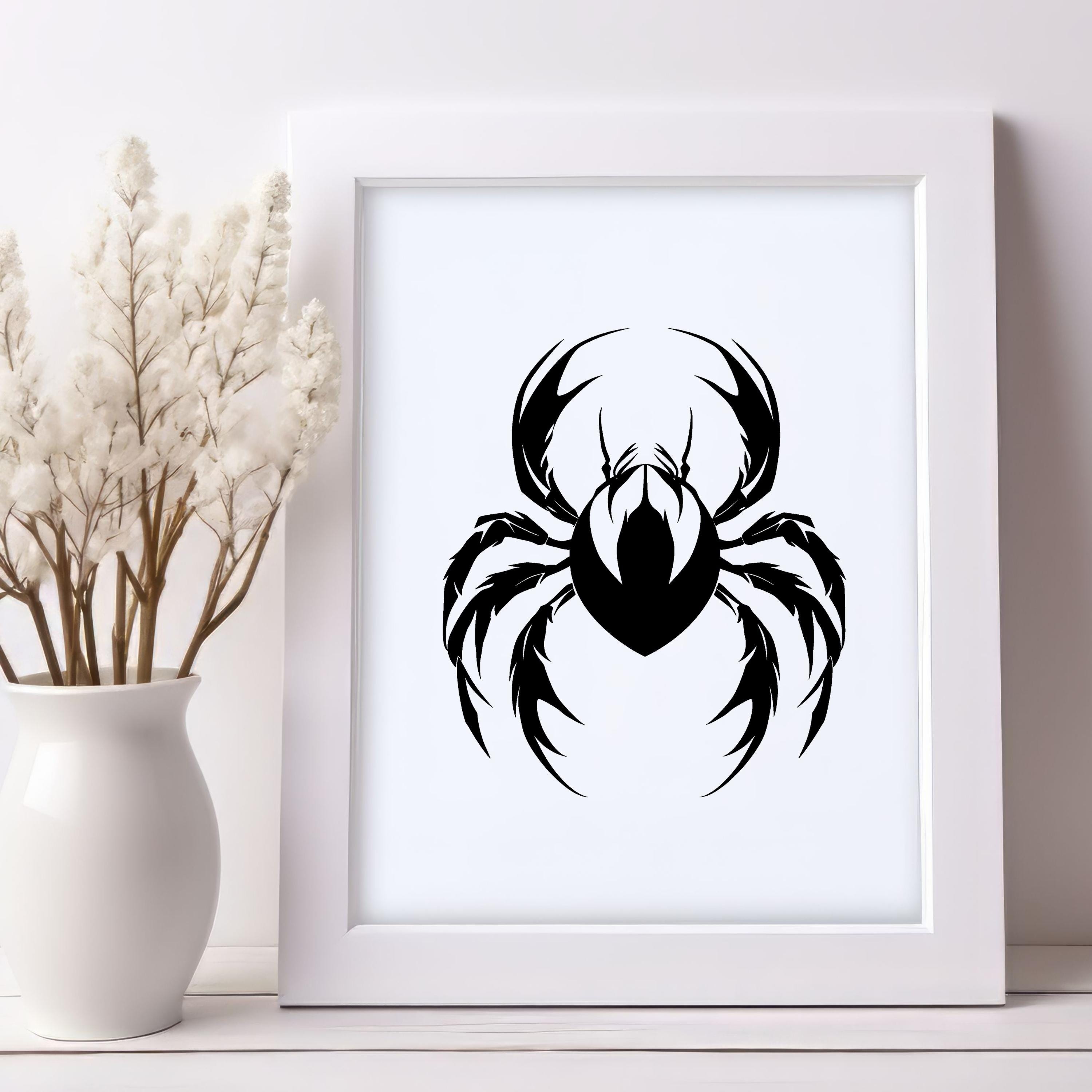 Insect Dxf 116 Insect and Bug SVG DXF PDF Bundle for Cricut Crafts, Creepy Crawly ...