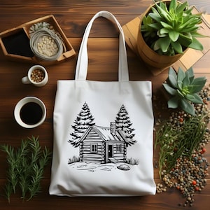 56 Cabin House SVG DXF Bundle for Cricut Crafts, Rustic Cabin ...