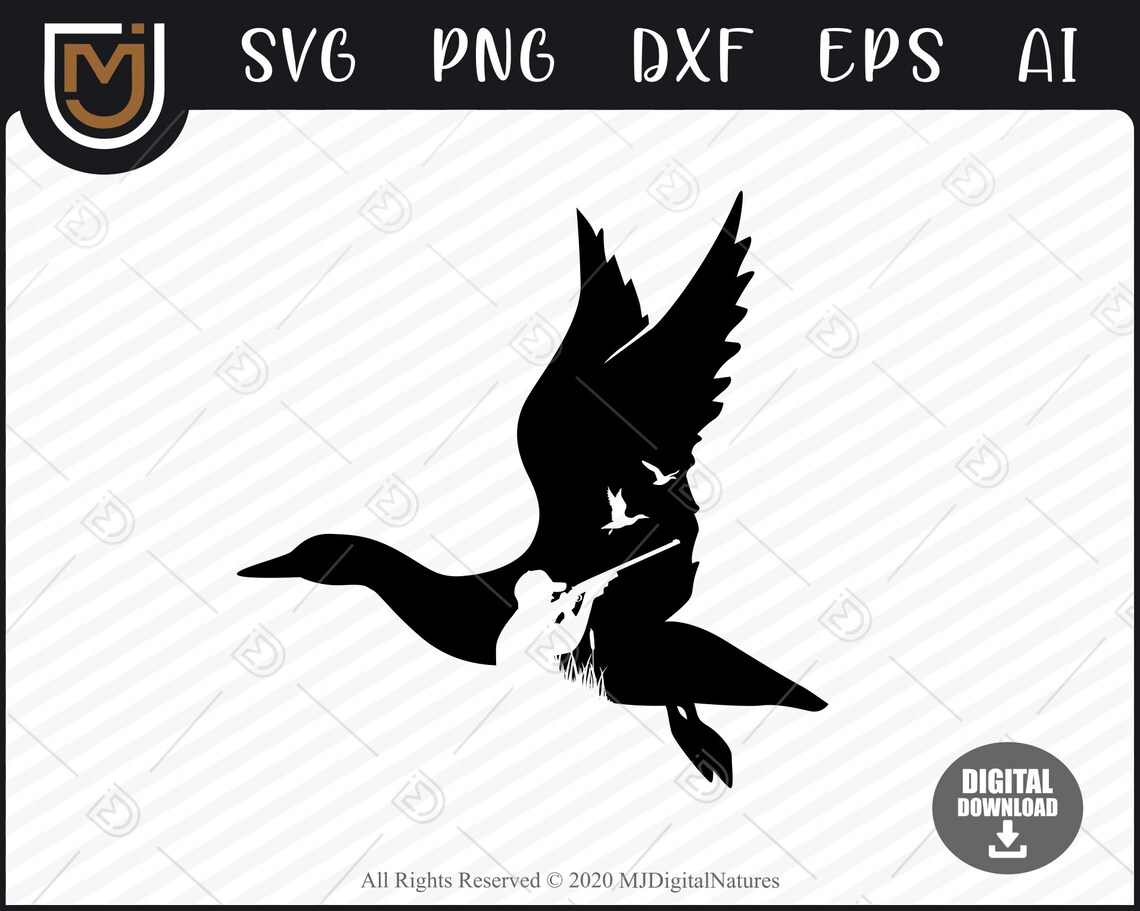 Duck SVG Bird Hunting SVG Waterfowl Svg Duck Hunter Svg - Etsy