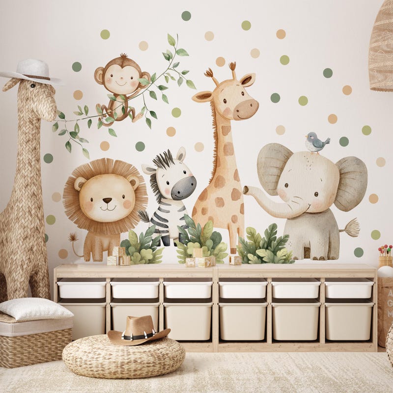 Nursery Wall Stickers - Etsy UK