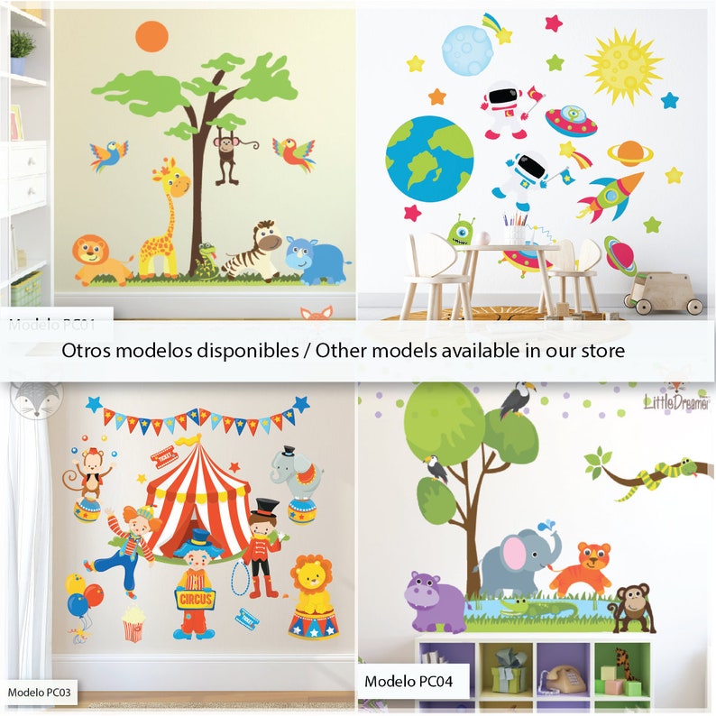 Solar System Decal Boy Nursery Wall Decal Baby Boy Wall Etsy