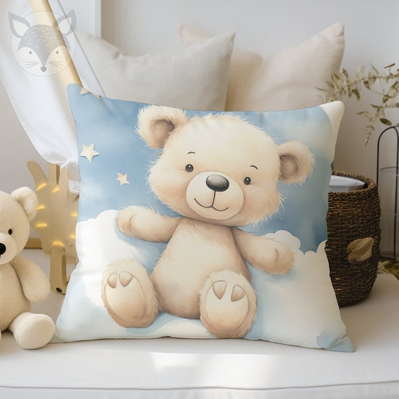 Babyly Teddy Star Pillow Babyly Teddy Star Pillow