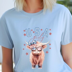 America The Beautiful Star 1776 independence Shirt, American CowGirl Retro Fourth Of July shirt, Gift for girl, USA Comfort Colors Shirt