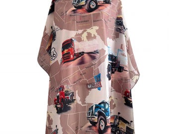 Barber Cape, Retro American Highway Apron