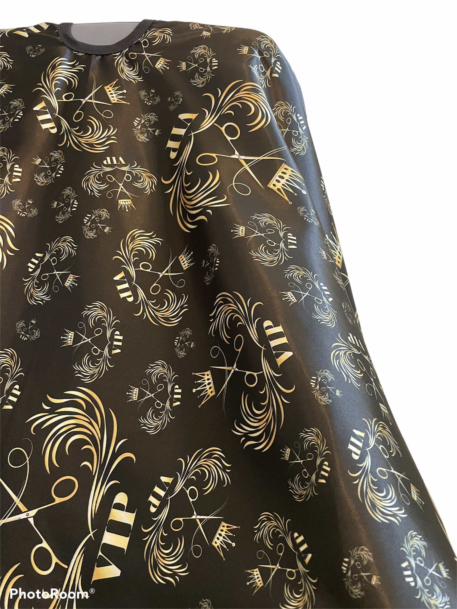 Premium Hair Styling Salon Cape for Men and Women, Unisex, Black an