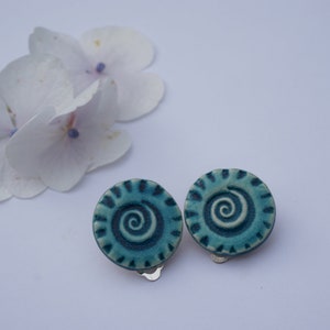 Ceramic earrings