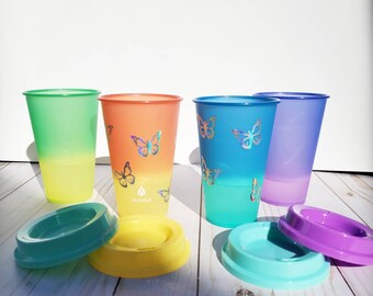 Color changing cups, Heat activated color changing cup, party favor, gift for kids, Stocking stuffer, personalized cup