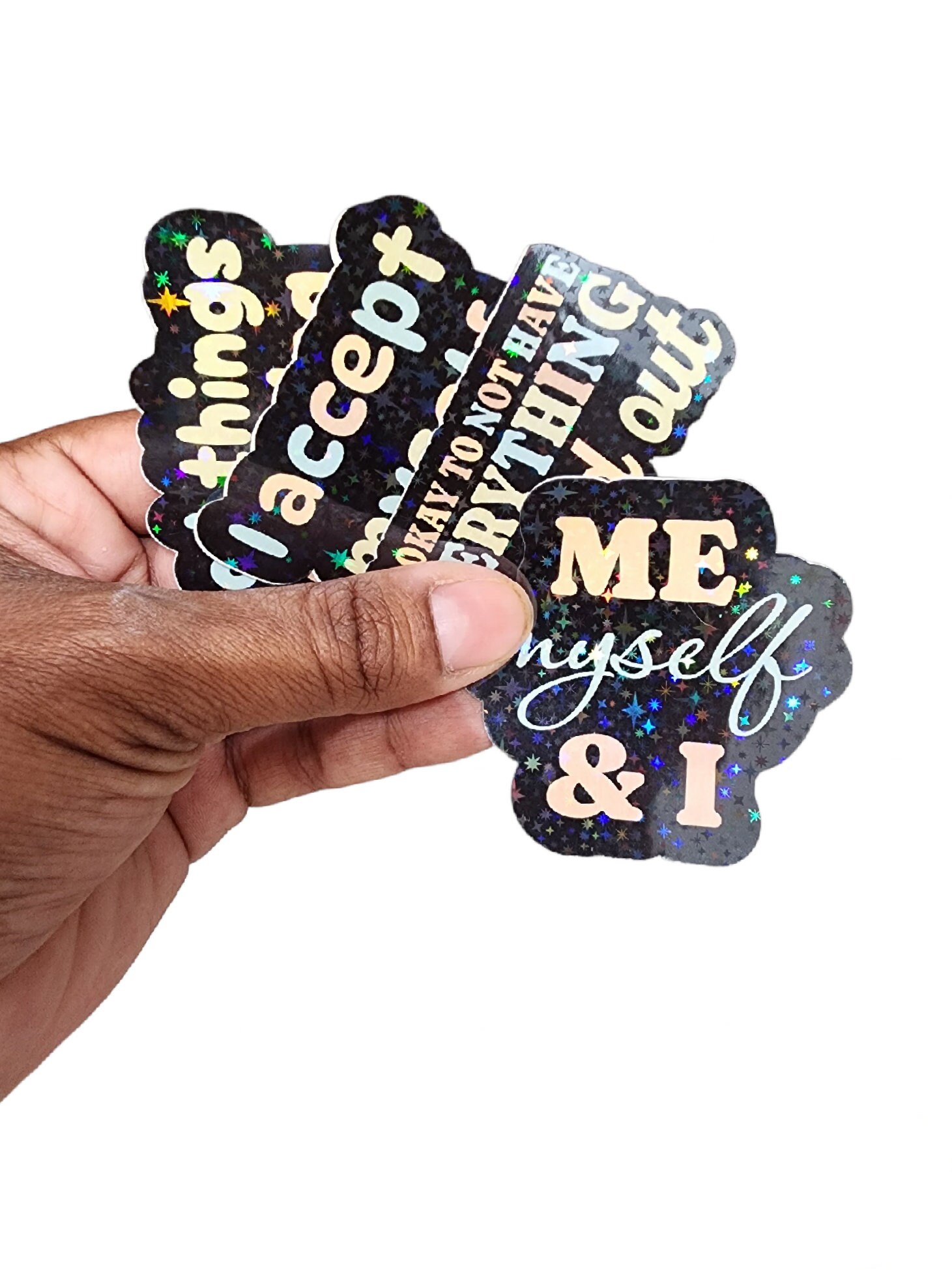 Self Love Stickers Positive Affirmation Stickers, Bottle Stickers, Set ...