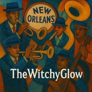 New Orleans Jazz Band Wall Art | Abstract & Watercolor Prints | Musical Decor | Digital Download | Saxophone, Trumpet, Trombone