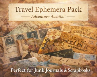 Travel | Junk Journal | Ephemera