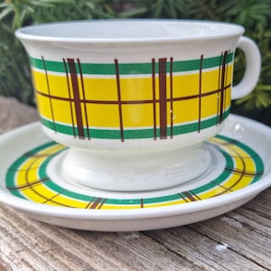 Arabia Verkko  Tea cup and saucer Esteri Tomula  Arabia Finland
